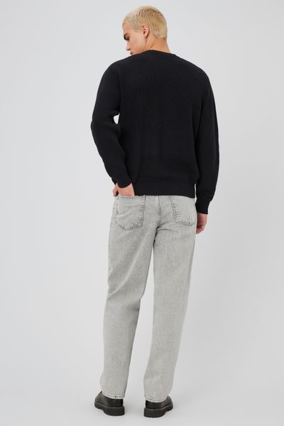 Jean loose gris clair
