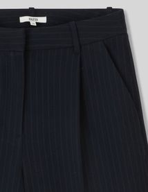 Bermuda rayé polyester recyclé
