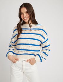 Pull en crochet