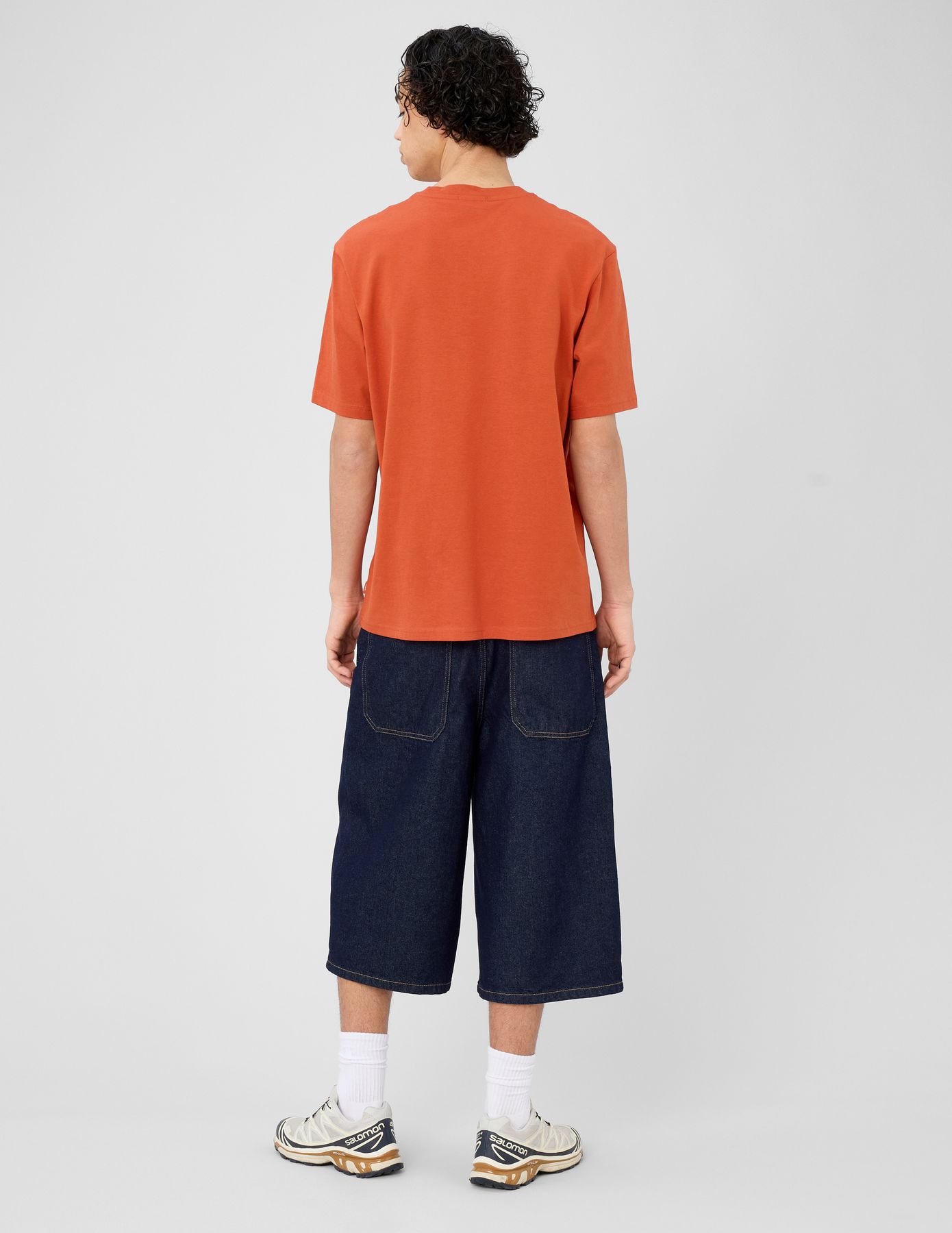 Bermuda baggy en denim