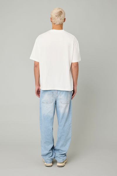 T-shirt poche brod&eacute;