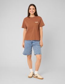 T-shirt imprim&eacute; devant / dos