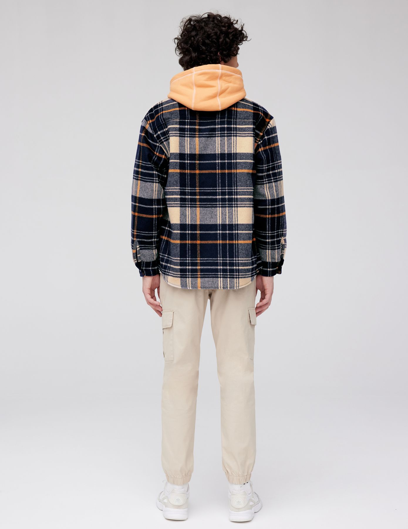 Veste surchemise à carreaux