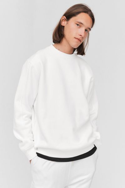 Sweat col rond uni