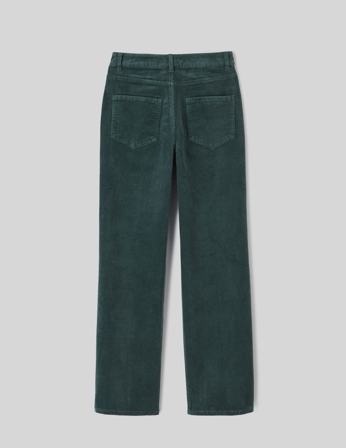Pantalon straight velours
