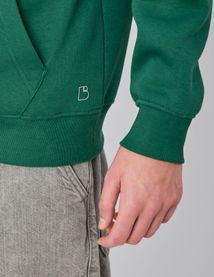 Sweat colorblock &agrave; capuche