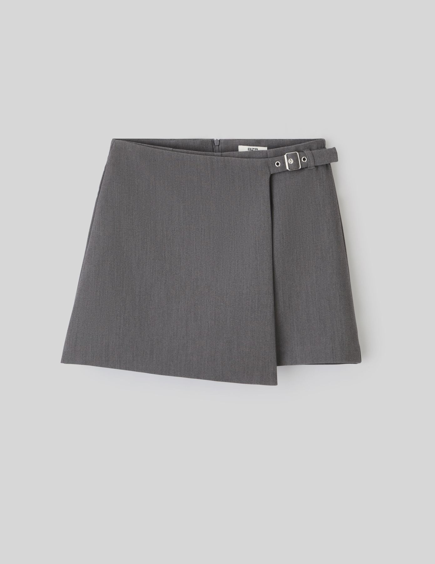 Jupe short portefeuille en polyester recyclé