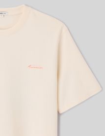 T-shirt imprim&eacute; devant/dos