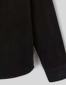 Chemise en velours c&ocirc;tel&eacute;