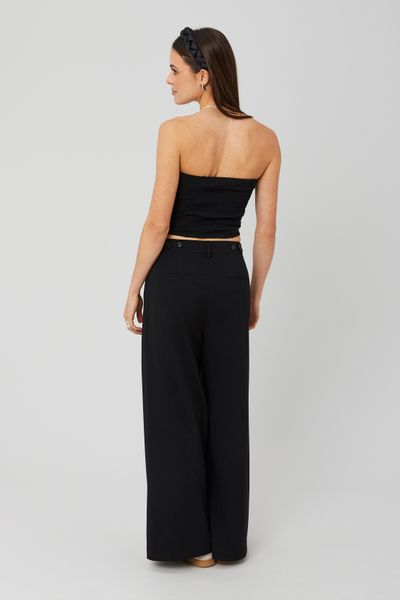 Bustier à volant pailleté