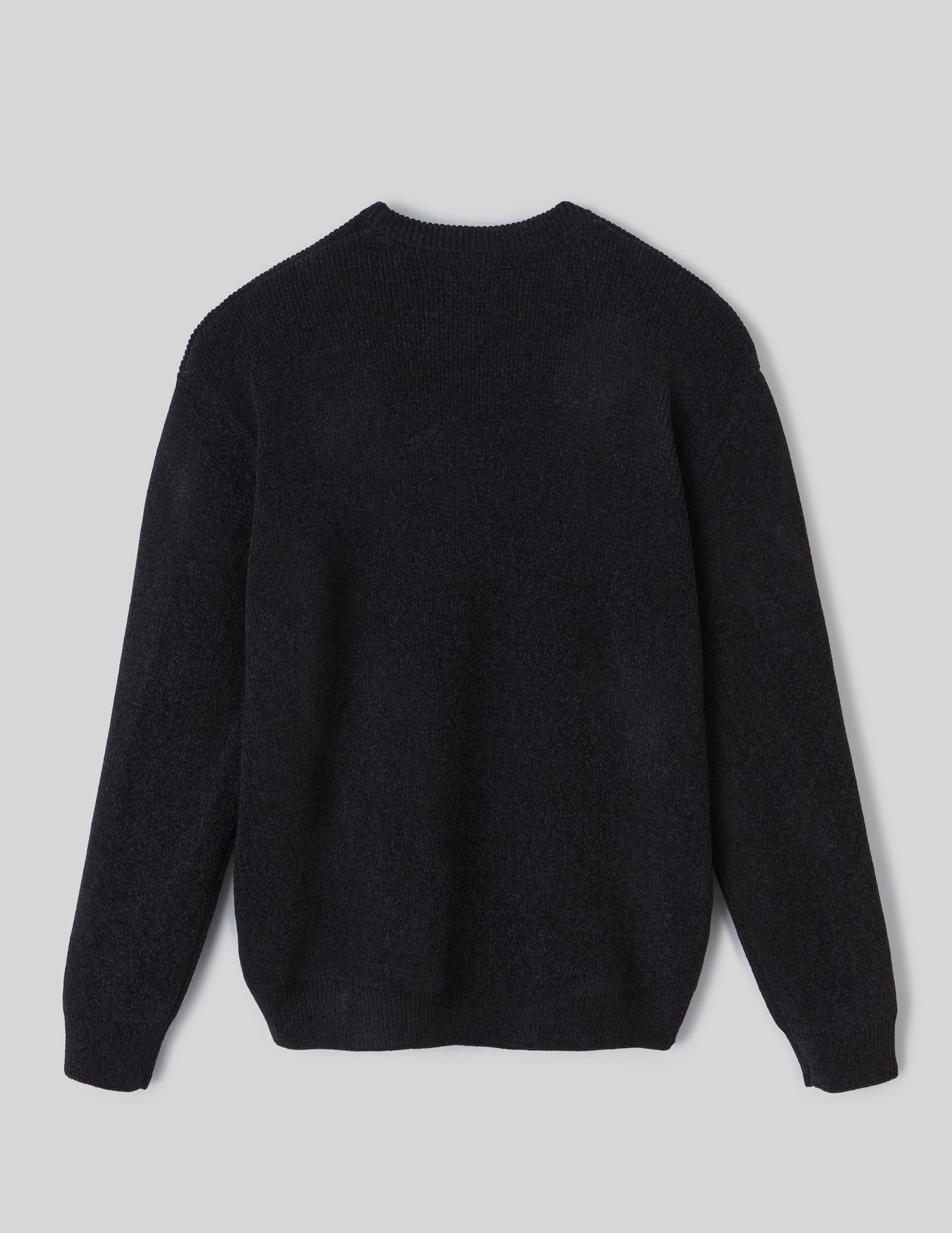 Pull chenille col rond