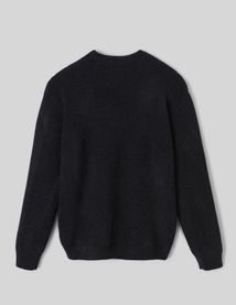 Pull chenille col rond