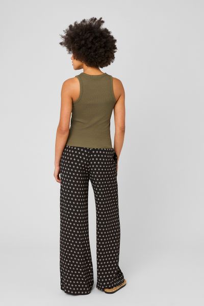 Pantalon fluide imprim&eacute;