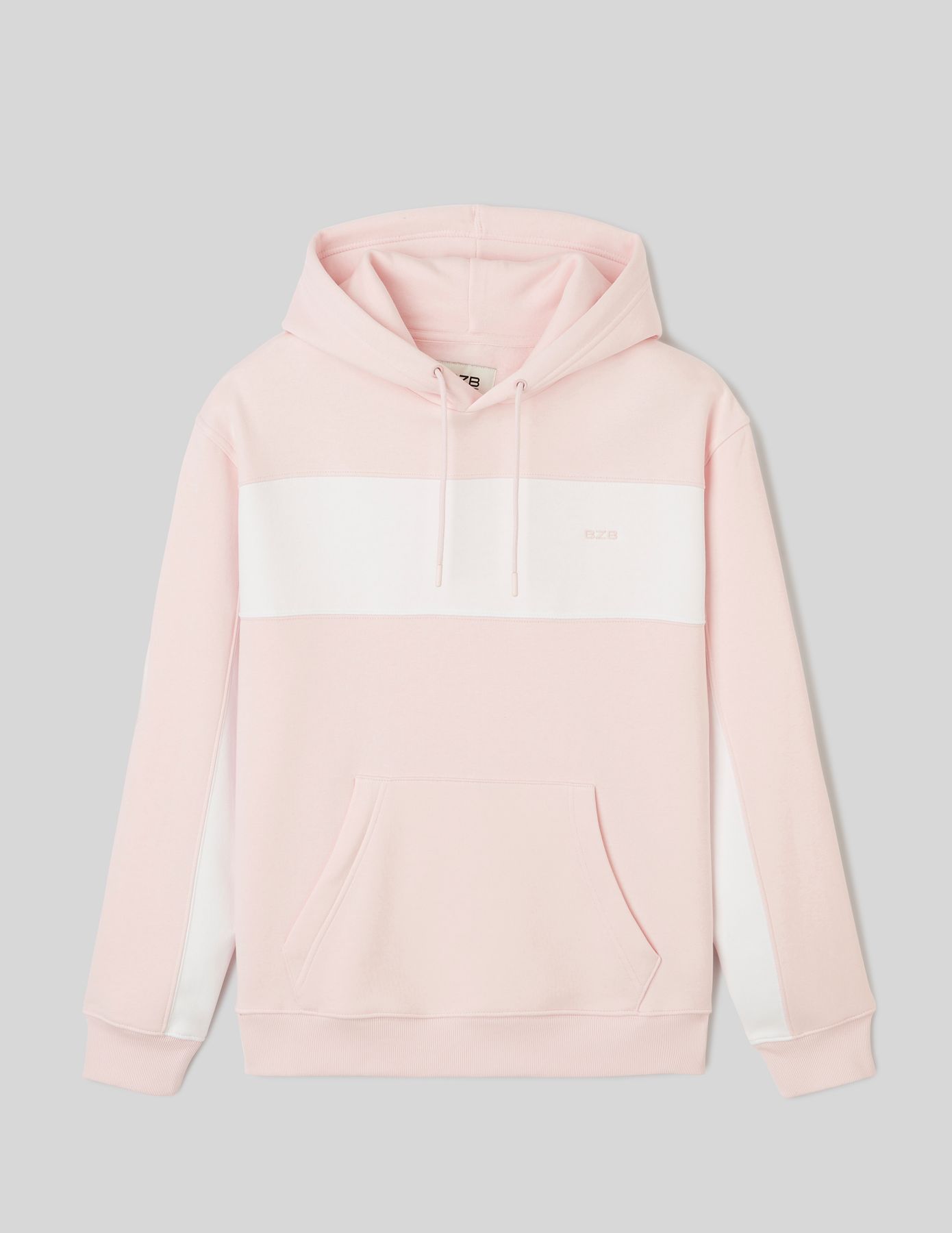 Sweat à capuche colorblock