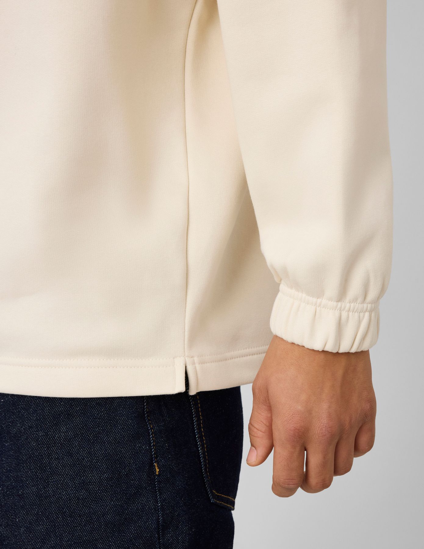 Sweat col polo