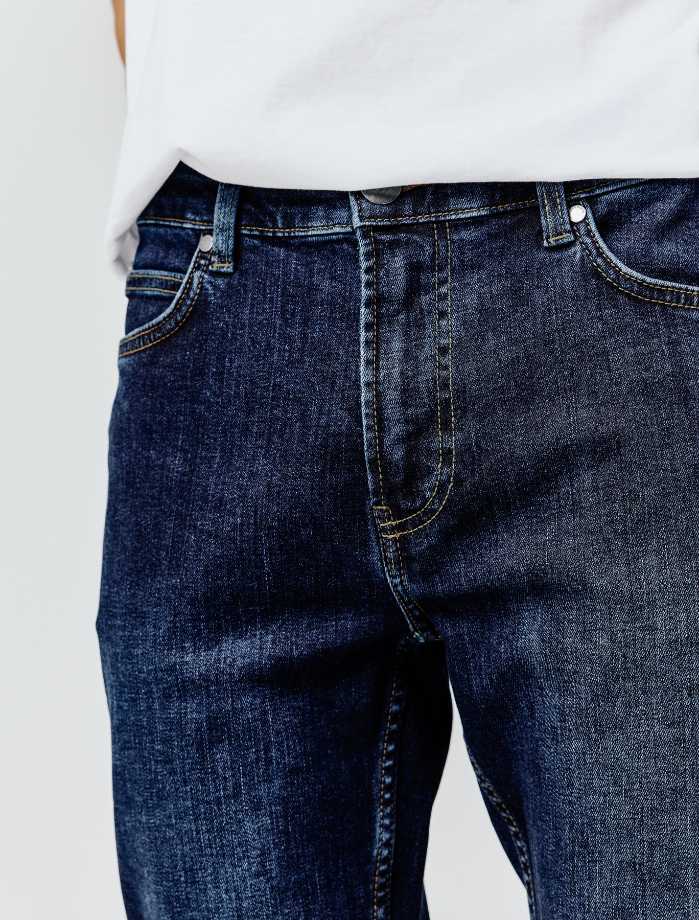 Jean slim basique stone foncé