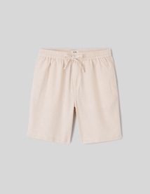 Bermuda en viscose lin