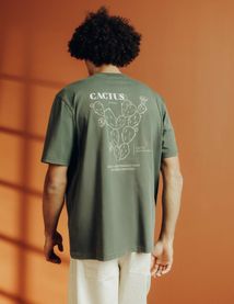T-shirt imprimé devant dos