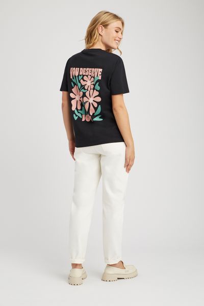 T-shirt imprim&eacute; devant/dos