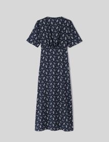 Robe longue imprimée