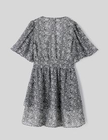 Robe courte imprimée