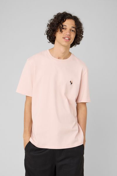 T-shirt broderie poitrine