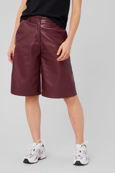 Bermuda tissu enduit