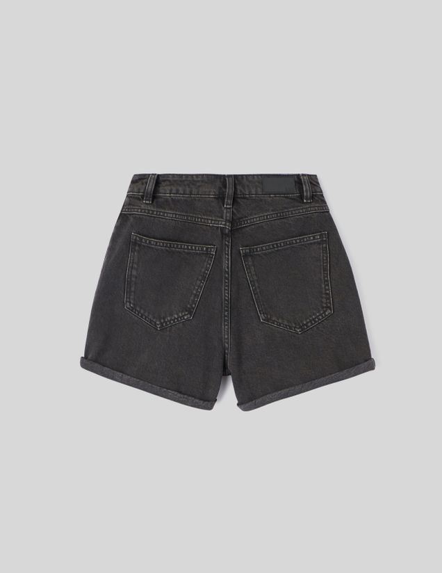 Short en jean mom fit