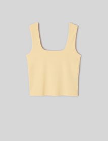 D&eacute;bardeur en maille c&ocirc;tel&eacute;e