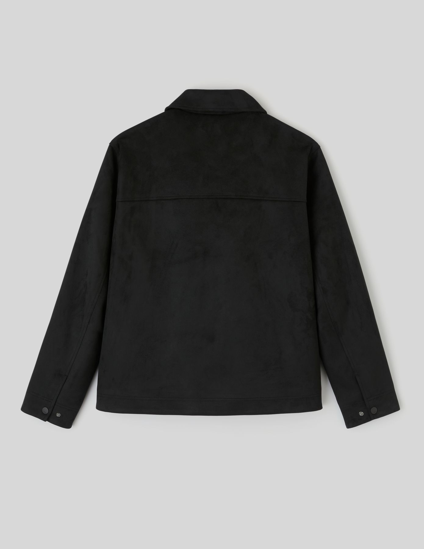 Veste zipp&eacute;e en su&eacute;dine