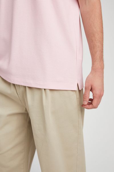 Polo matière fantaisie