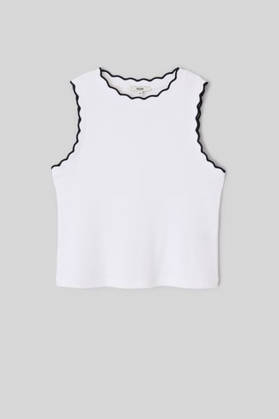 D&eacute;bardeur bord contrastant