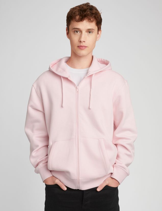 Sweat zippé à capuche