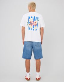 Bermuda en jean fantaisie