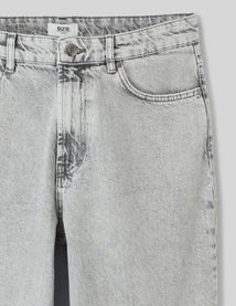 Jean loose gris clair