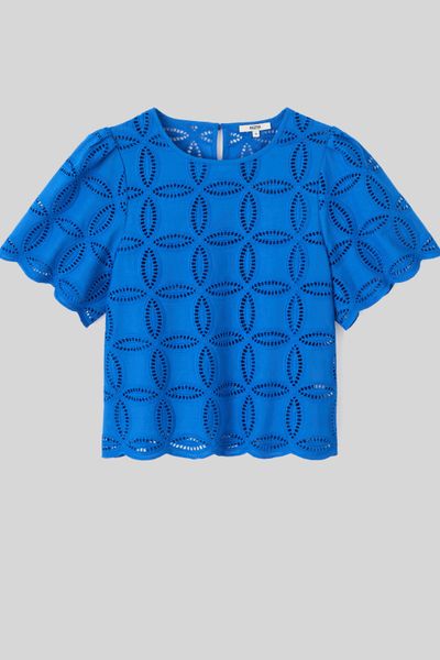Blouse en broderie anglaise