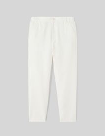 Pantalon de ville coton lin