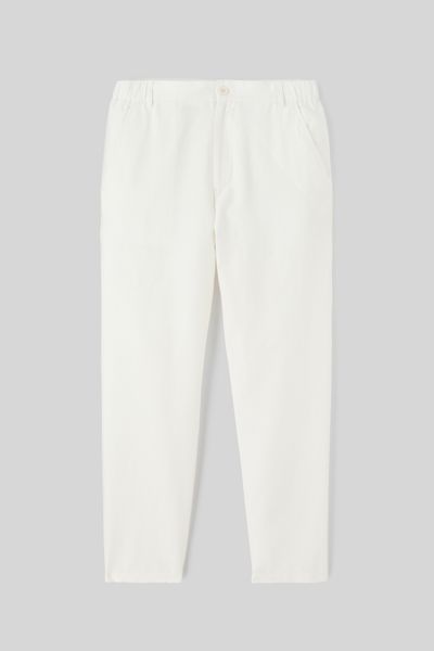 Pantalon de ville coton lin