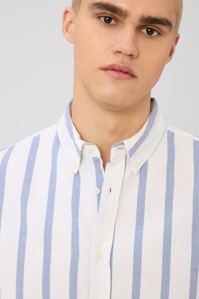 Chemise manches longues ray&eacute;e