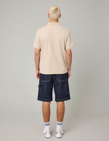 Polo maille fantaisie