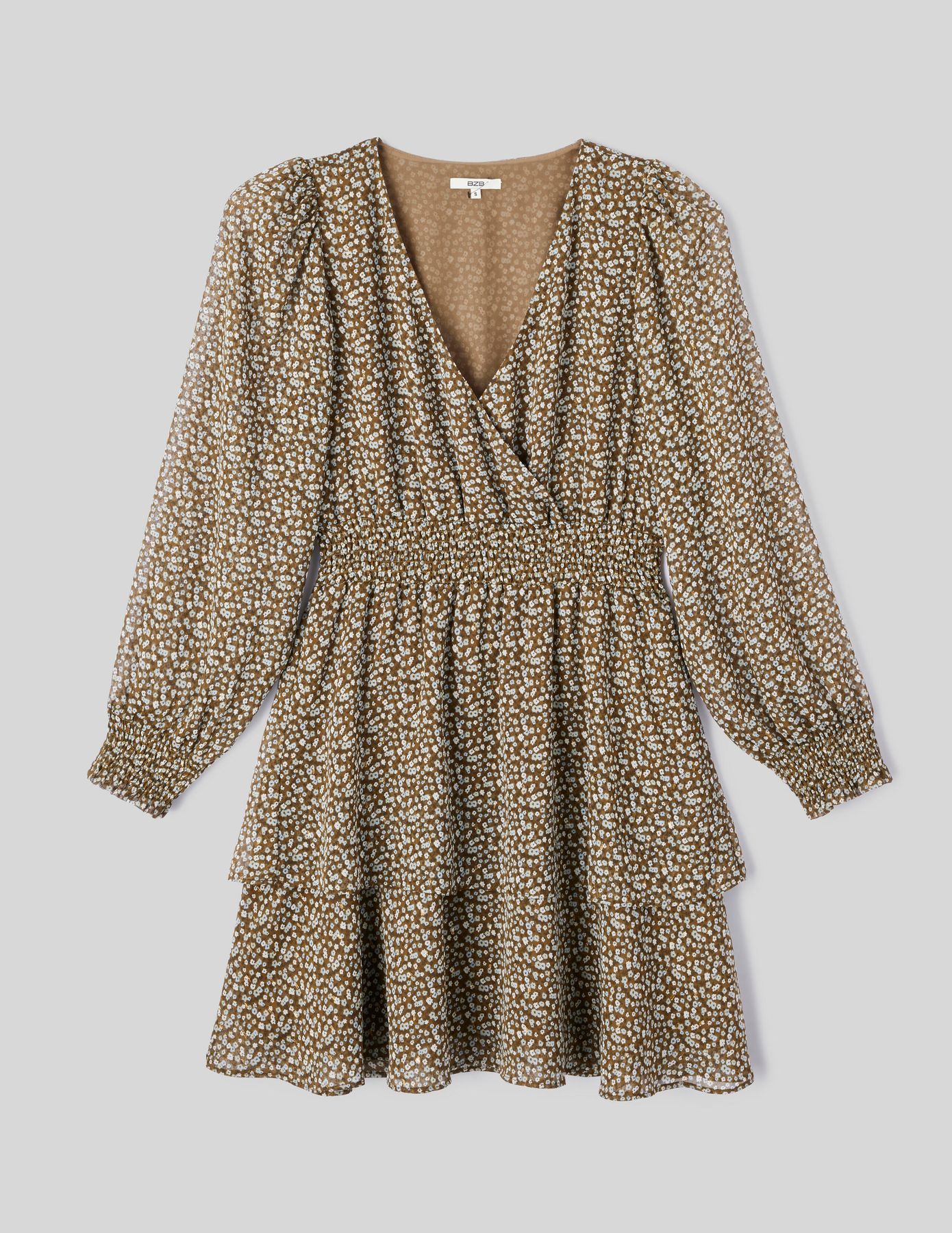 Robe courte imprim&eacute;e