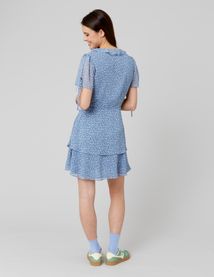 Robe courte imprimée