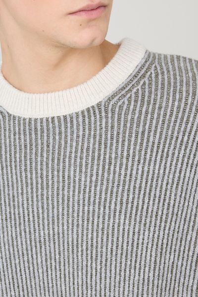 Pull bicolore
