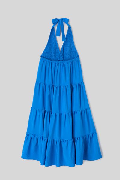 Robe longue d&eacute;tail bijoux