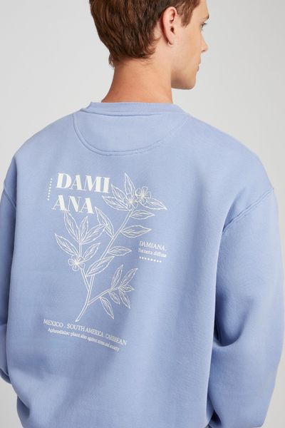 Sweat imprimé devant dos
