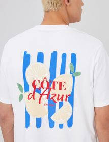T-shirt imprimé devant/dos