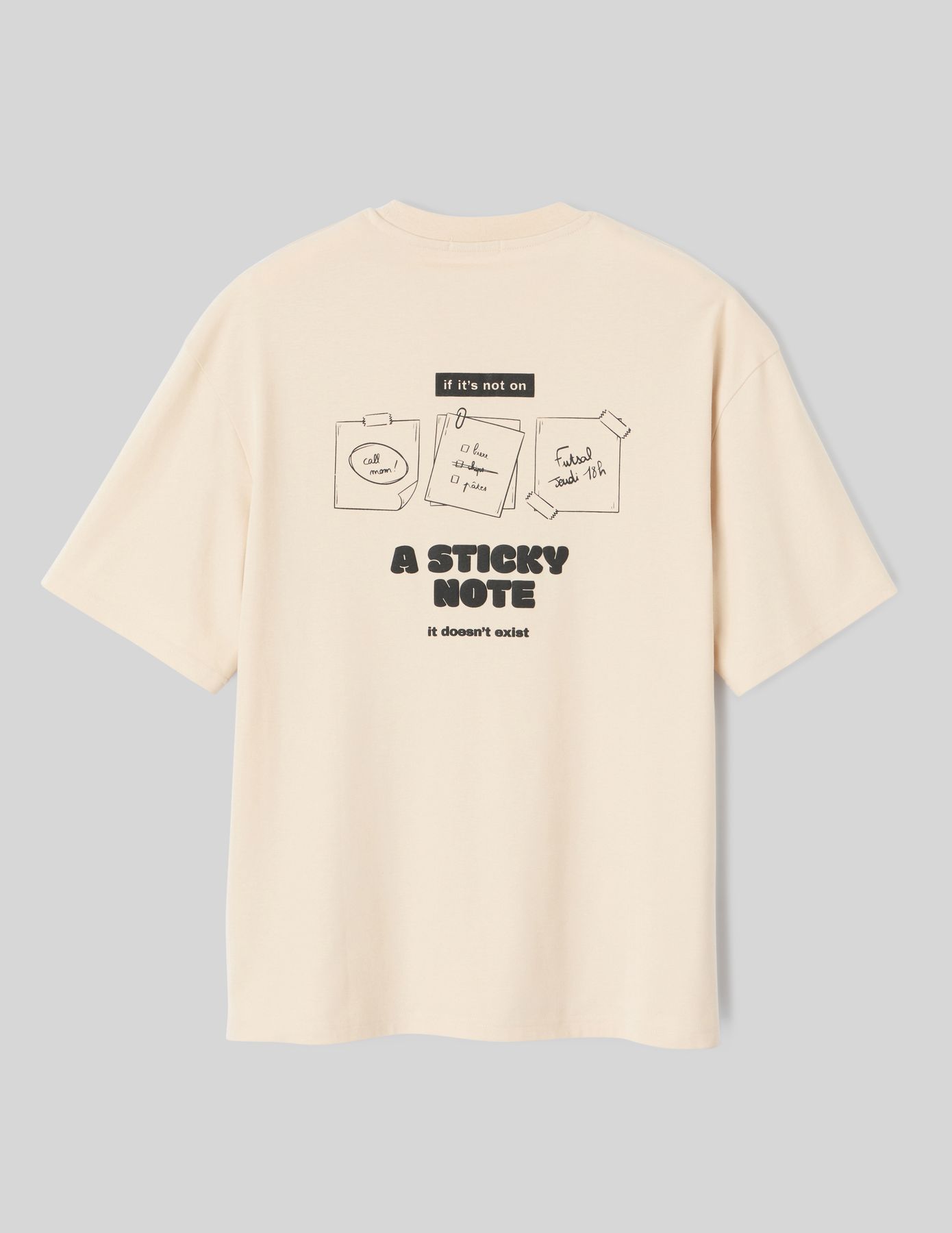 T-shirt imprimé soft touch