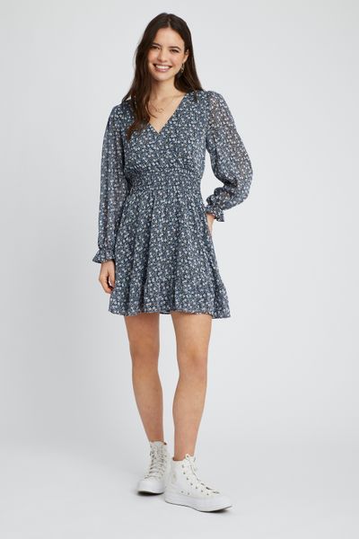 Robe courte imprimée