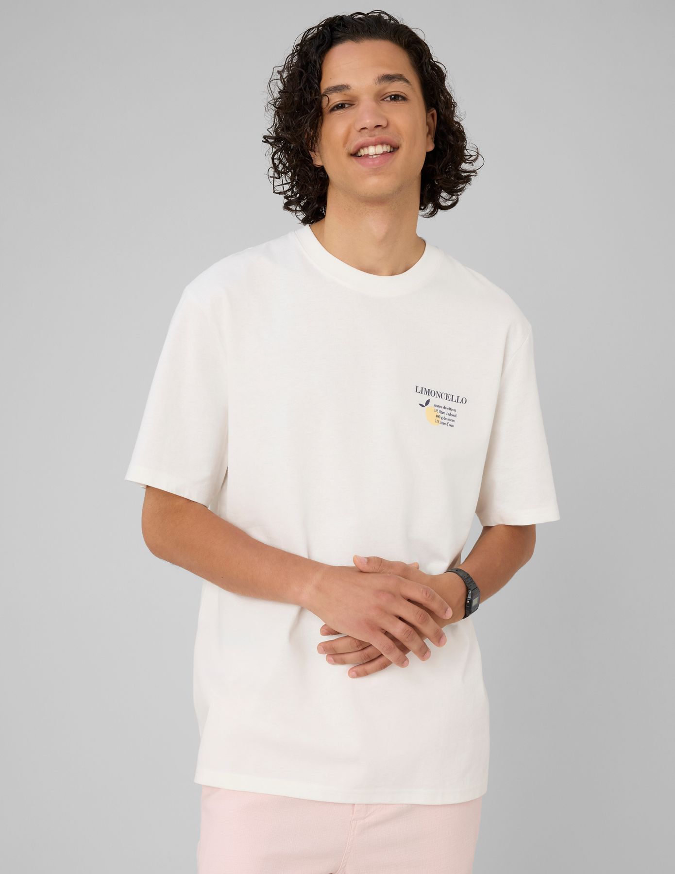 T-shirt imprim&eacute; devant / dos