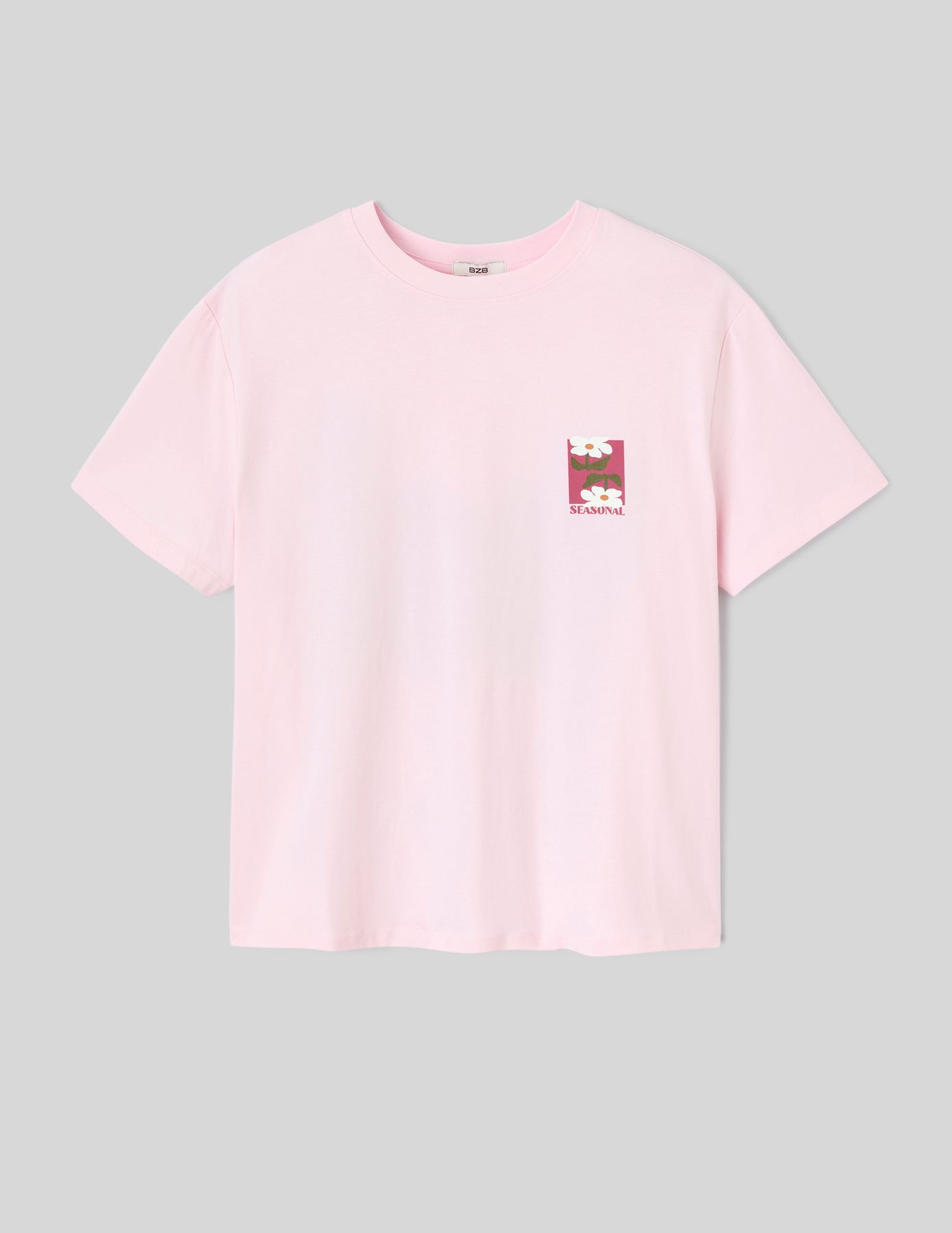 T-shirt imprim&eacute; devant / dos